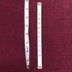 Swarovski rubber bracelet